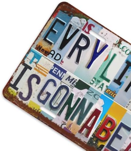 Front License Plate 6" * 12" for Women Car Vanity Plates