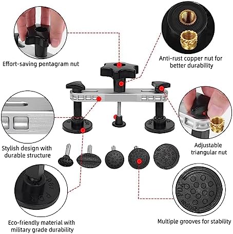 Car Repair Tool Body Repair Tool Remove Dents Puller Repair Car for Dents Kit Inspection Products Diagnostic Tools, - Image 3