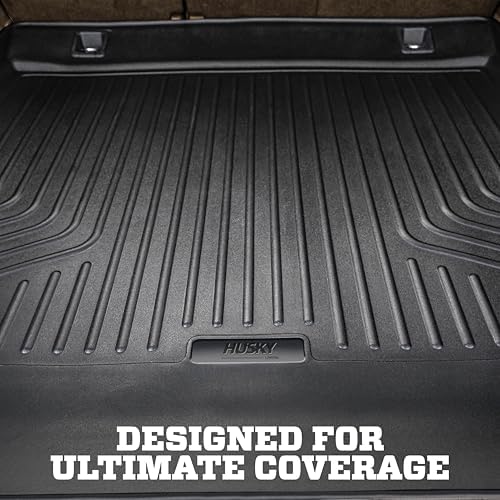 Husky Liners Weatherbeater Cargo Liner | Fits 2021-2026 Jeep Wrangler 4-Door (Includes 4XE Models) | Cargo, 1-pc. Black - 20761