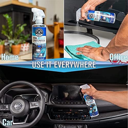Chemical Guys, Total Interior Cleaner & Protectant with 3 Microfiber Towels