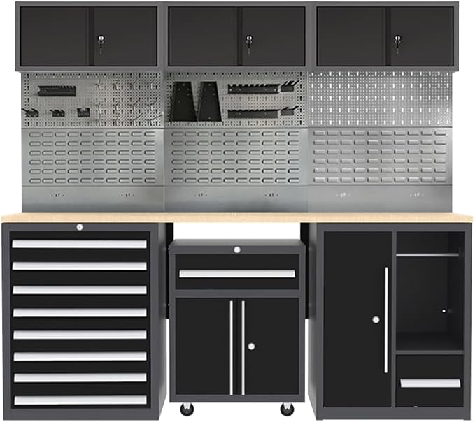 Garage Tool Storage Cabinet System by JZD