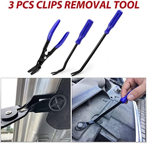 Nilight 200Pcs Trim Removal Tool, Auto Push Pin Bumper Retainer Clip Set