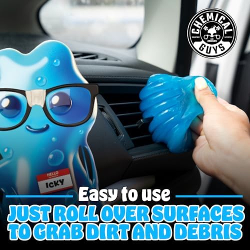 Chemical Guys, Sticky Icky Car Cleaning Gel, Apple & Strawberry, 4 Pack