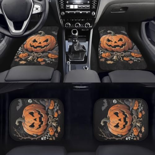 Halloween Automotive Floor Mat 4 Pieces