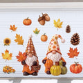 Flutesan 16 Pcs Fall Gnome Garage Door Magnets, 26" Pumpkin Maple Leaf by Flutesan
