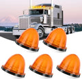 Nilight Cab Roof Marker Light 5 PCS 18 LED Amber Top Clearance Lights