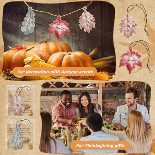 27 Sets Fall Party Favors Maple Leaf Car Air Fresheners - Image 6