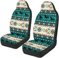 Western Horse Aztec Car Seat Covers Breathable Front Seat Covers Washable Cover Protection Interior Accessories Easy to Install Suitable Fits Most Car Auto SUV Sedan