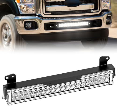 Nilight Hidden Bumper Mounting Bracket for 2011-2016 Ford F250 F350 F450