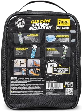 Chemical Guys, Exterior Wash & Shine Kit, Soap, Glass & Tire Dressing Set