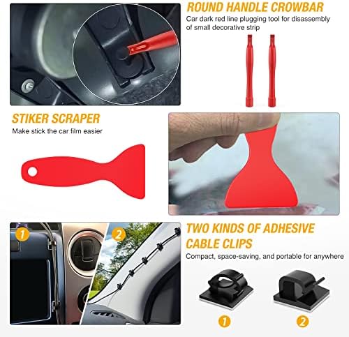 GOOACC 200Pcs Auto Trim Removal Tool and Push Pin Retainer Clip Set - Image 6