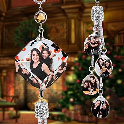 Personalized Photo Car Rear View Mirror Ornament/Bedroom Decoration Pendant/Crystal Lovely Ornament Living Room Decoration Pendant Gift - Image 5