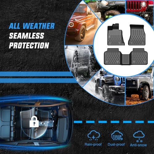 Nilight TPE Floor Mats for BMW 740i 750i M 760i xDrive (G12)