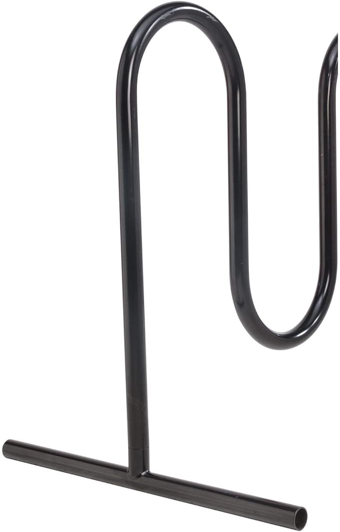 Global Industrial 94" L Wave Bike Rack, Free Standing, 9-Bike Capacity - Image 9