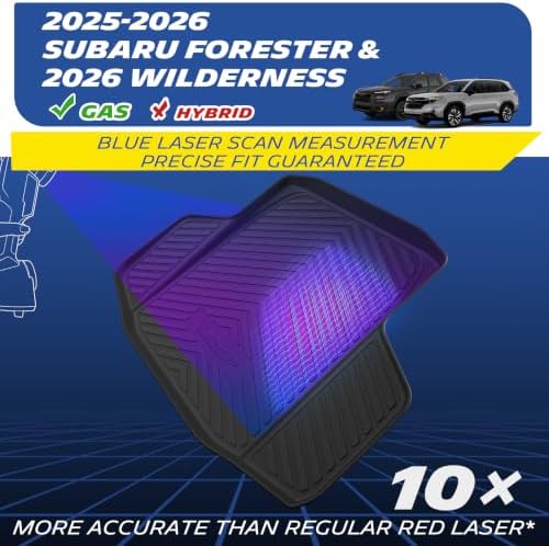 Michelin Vehicle Mats for 2025-2026 Subaru Forester Gas (3 Piece B)