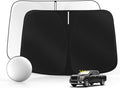 Windshield Sun Shade for Ni-ss-an Titan 2020-2025 Foldable Sunshade Custom Fit by SULAGIWINDSHIELDSUNSHADE