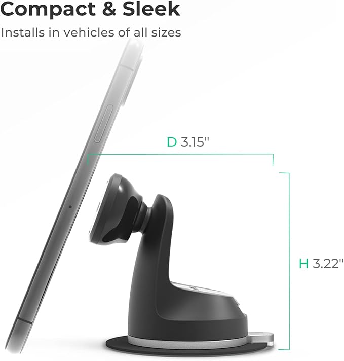 iOttie iTap 2 Magnetic Dashboard Car Mount Holder || Cradle - Image 5