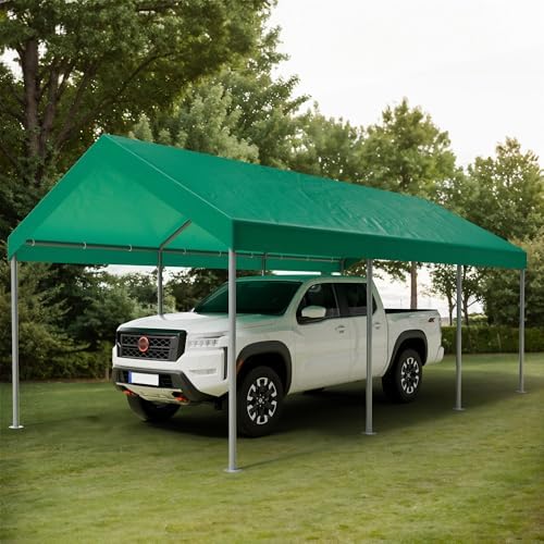 Shintenchi 10x20 FT Heavy Duty Carport,Green - Image 6