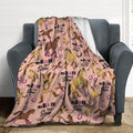 Socira Funny Horse Blanket Throw Blanket Funny Horse Gifts for Women Men Soft Sofa Throws for Travel Camping Bed Home Decor Car Birthday Gift 60"*80"（150 * 200cm） by Socira