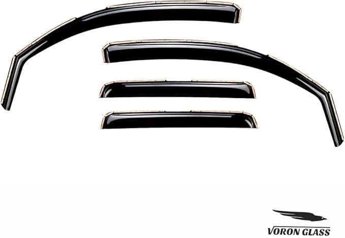 Voron Glass in-Channel Extra Durable Rain Guards - Image 8