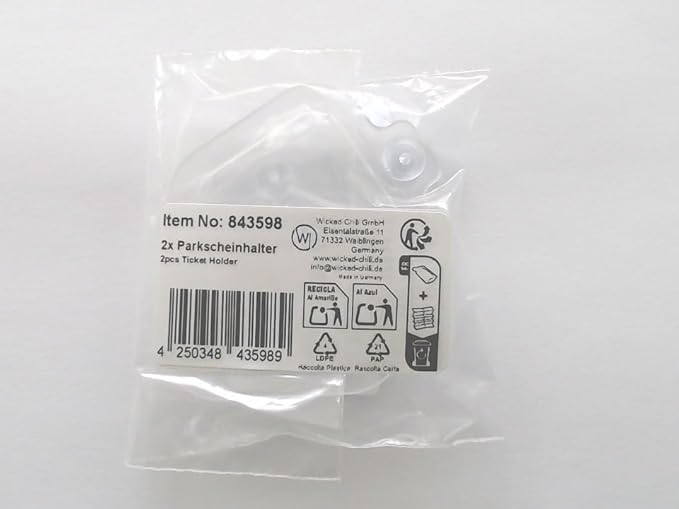 2X Parking Permit, Ticket and Note Holder - Image 8