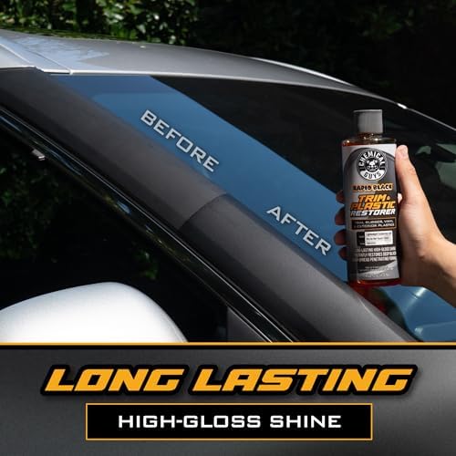 Chemical Guys, Black Trim Restorer Gel for Exterior Plastic & Rubber, 16 oz