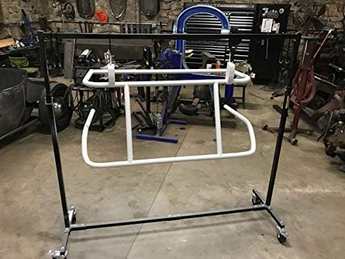 Eastwood Portable Adjustable Frame Painting Rack 6 Hooks Durable Powder Coat - Image 4