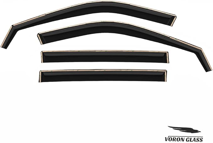 Voron Glass in-Channel Extra Durable Rain Guards - Image 7
