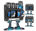 FETESNICE Metal Charger Mount for Makita Battery Holder and DC18RC DC18RD by FETESNICE