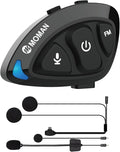 Moman Motorcycle Helmet Headset, RS-S Motorbike Helmet Speaker and Mic by Moman