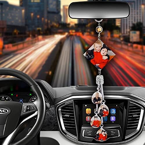 Personalized Custom Photo Pendant car Accessories Decoration Cube Pendant Home Decoration Pendant - Image 3