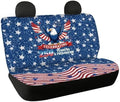 250th Anniversary American Flag Seat Covers Set Universal Car Seat Cover,Vehicle Backseat Protector Cushion Covers Fit SUV Truck Van Dog Back Seats Protection Dust-Proof