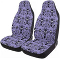 GENANY Purple Gothic Creatures Car Seat Covers, 2-Piece Front Seat Set