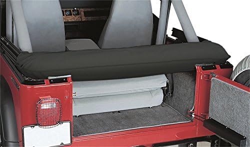 RAMPAGE PRODUCTS Soft Top Storage Boot for Jeep Wrangler TJ | Black Denim, Vinyl | 600015 | Fits 1997-2006 Jeep Wrangler TJ