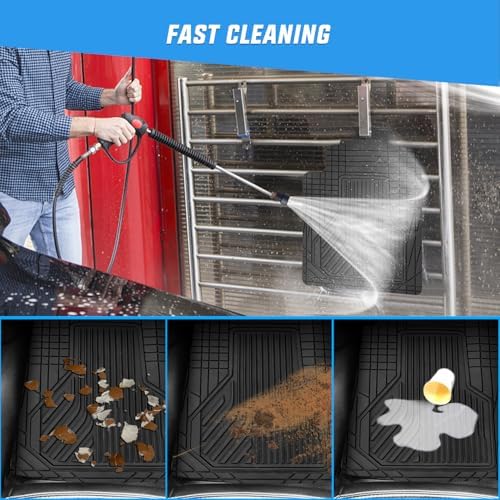 Nilight PVC Floor Mats for Cars Trucks SUVs