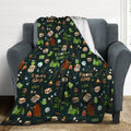 Socira Funny S More Camping Blanket Throw Blanket Funny S More Camping Gifts for Women Men Soft Sofa Throws for Travel Camping Bed Home Decor Car Birthday Gift 40"*50" （100 * 130cm） by Socira