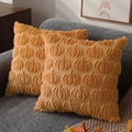 DFXSZ Fall Pillow Covers 18x18 2Pcs Light Orange Pumpkin Fall Decorations by DFXSZ