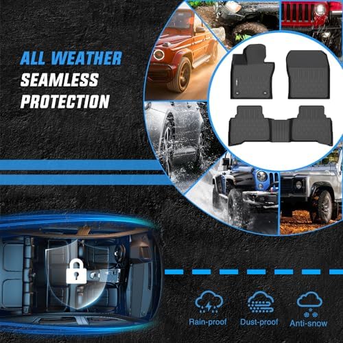 Nilight TPE Floor Mats for Toyota Prius Prime (PHEV)
