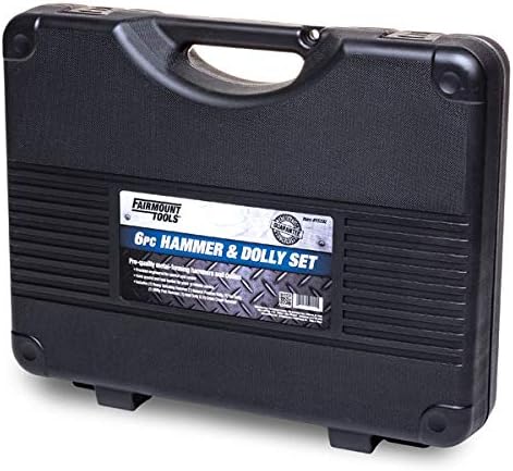 Fairmount 6 Piece Professional Hammer and Dolly Set Auto Body Repair Tools Fender Tool Kit Hammer Dolly Dent Bender - Image 7