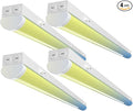 4FT LED Linear Strip Light, LED Shop Lights 30W/35W/40W Selectable, 4 Color by YPIILighting
