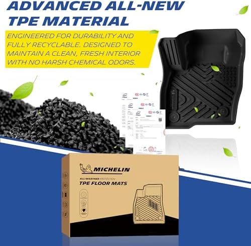 Michelin Vehicle Mats for 2015-2024 Ford Edge (3 Piece)