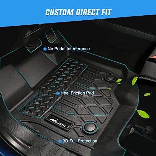 Nilight TPE Floor Mats for Chevy Trailblazer (AWD Only)