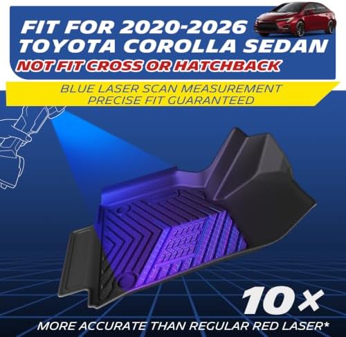 Michelin Vehicle Mats for 2020-2026 Toyota Corolla Sedan (3 Piece)