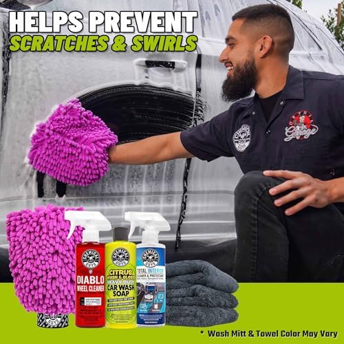 Chemical Guys, Car Wash & Interior Detailing Kit, Soap, Cleaner & Towels