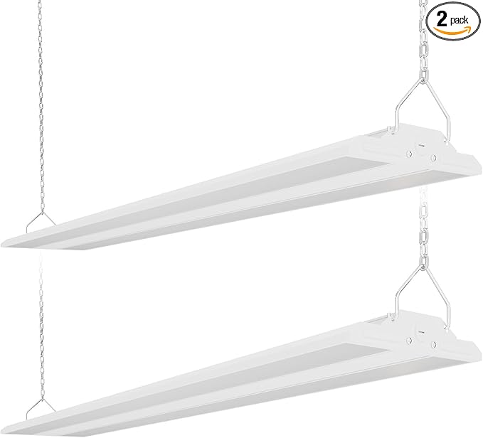 LED Linear Shop Lights 300W, 45000LM Led High Bay Lights 5000K Daylight 120-277V by WelcometoSLAcliteBrand