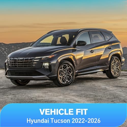 Nilight in-Channel Window Visors for Hyundai Tucson 2022-2026