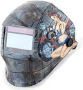 Shop Iron 45000 Solar Powered Auto Darkening Welding Helmet by Titan