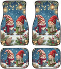 Christmas Car Carpet Floor Mat 4PCS