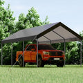 Shintenchi 10x20 FT Heavy Duty Carport,Dark Grey by Shintenchi%7CFurnitureMadeforRealLife
