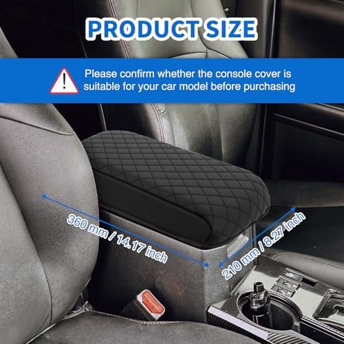 Nilight Center Console Armrest Cover for Toyota 4Runner 2010-2022 2023 2024